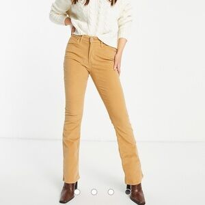 Levi’s Tan Corduroy Bootleg Flare Pants